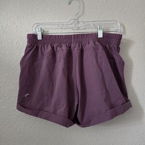 Women's Athletic Shorts in Plum by [Brand]